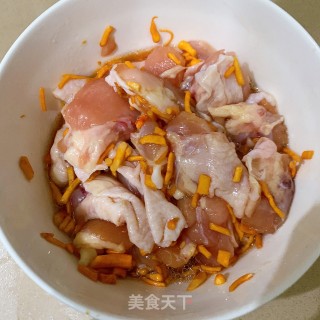 虫草花蒸鸡肉步骤4