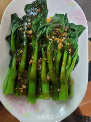 蒜蓉菜心步骤12