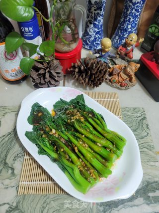 蒜蓉菜心步骤14