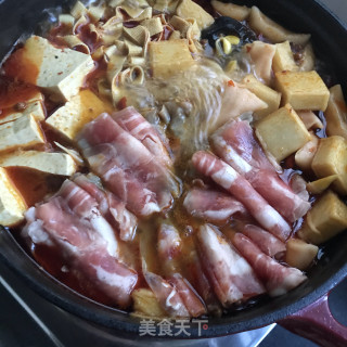 麻辣牛肉卷炖菜步骤12