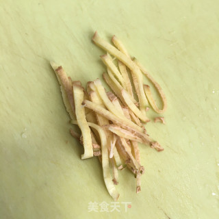 五花肉丸子炒毛豆步骤4