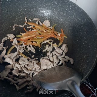 肉片炒黄瓜步骤7