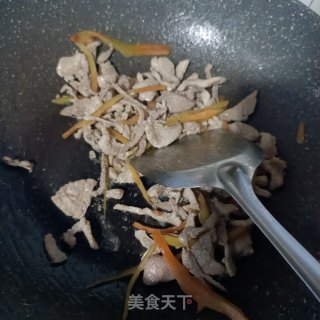 肉片炒黄瓜步骤8