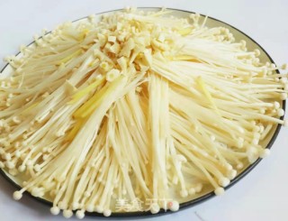 超快手金针菇蒸粉丝步骤6