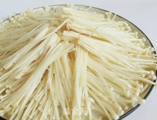 超快手金针菇蒸粉丝步骤5