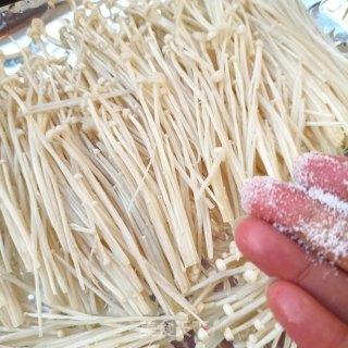 烤金针菇步骤2