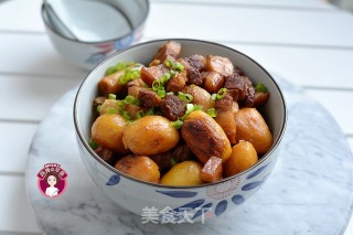 五花肉烧小土豆步骤8