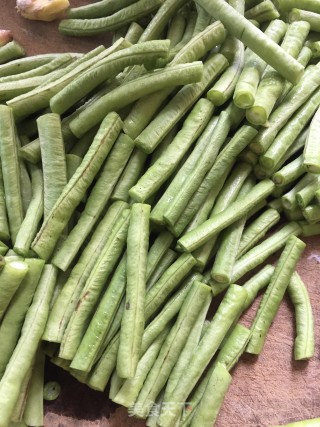豆角土豆炖排骨步骤3