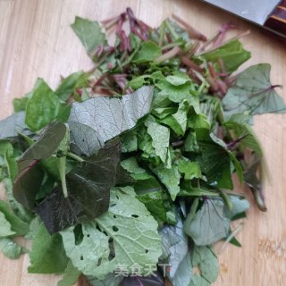 蒸萝卜苗步骤2