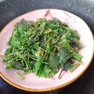 蒸萝卜苗步骤7