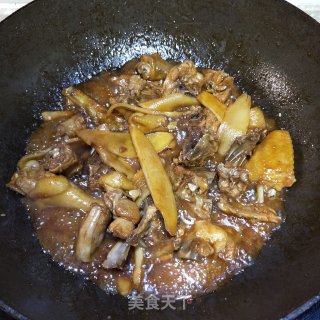酸姜焖鸡步骤8