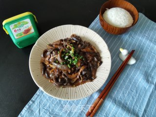 鲜香味美又下饭～乌参炒香菇步骤5
