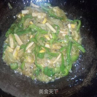 酸香茄丝步骤11