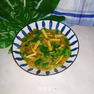 酸香茄丝步骤14