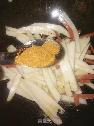 火腿肠辣炒年糕步骤7