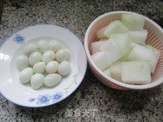 小炸蛋烧冬瓜步骤1