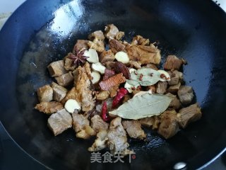 牛肉炖土豆豆角步骤4