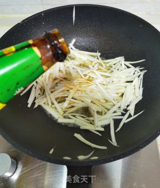 茭白炒鸡蛋步骤6