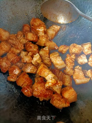 红焖肉步骤6