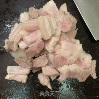 豆角炒五花肉步骤2