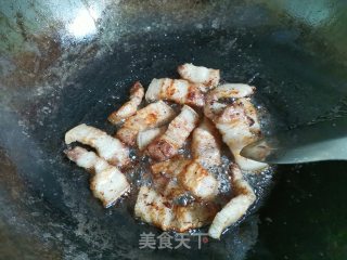 蒜子烧肉步骤3