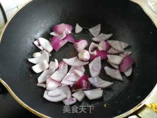 番茄洋葱炒鹅蛋步骤4