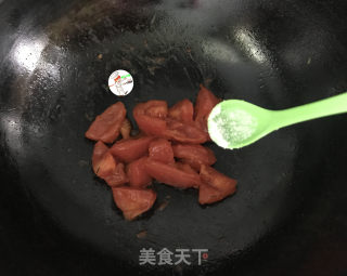 番茄炒莴笋步骤7