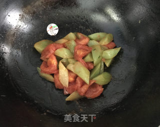 番茄炒莴笋步骤9