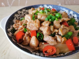 嫩滑鸡丁步骤16