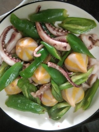 双鲜炒尖辣椒！步骤5