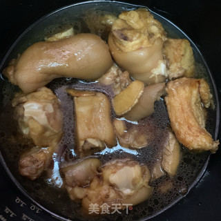 客家黄酒焖猪脚步骤8