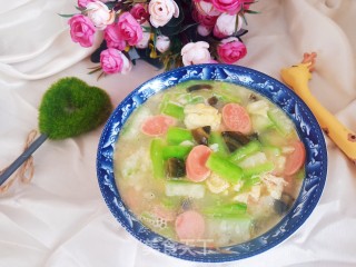 上汤八棱瓜步骤15