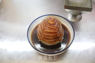 竹笋宝塔肉步骤11
