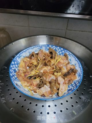 黄豆酱香菇蒸鸡步骤5