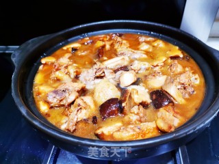香菇鸡煲步骤8