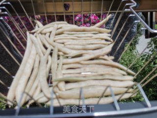 青椒炒白四季豆步骤3