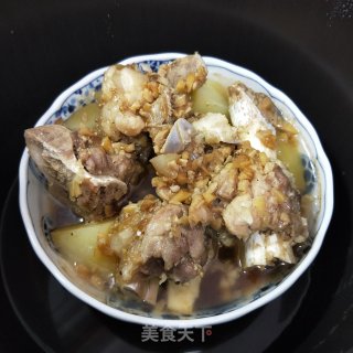 筒子骨蒸土豆 步骤6