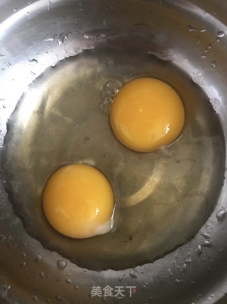 白瓜炒蛋步骤2