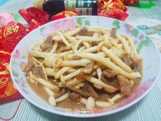 牛肉海鲜菇步骤11