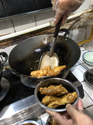 金黄鱼块步骤3
