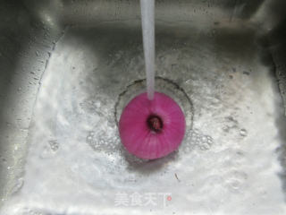 鹅胗炒洋葱步骤2