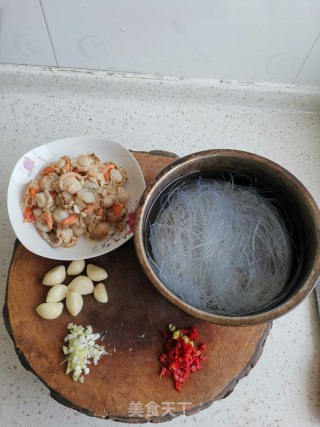 清蒸扇贝粉丝步骤1