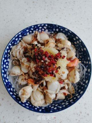 清蒸扇贝粉丝步骤4