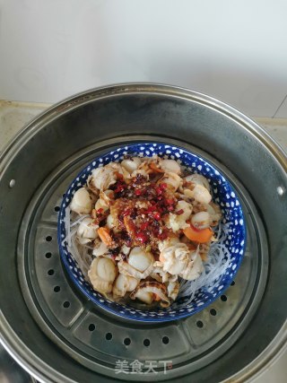 清蒸扇贝粉丝步骤5