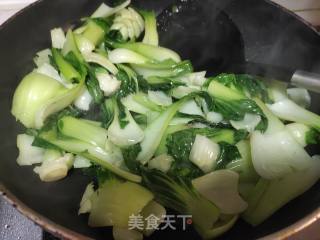 焖鸭腿肉盖烧饭步骤7