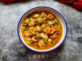 蒜蓉辣椒炒扇贝步骤15