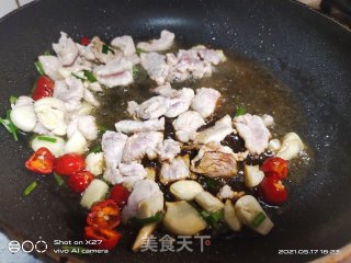 肉片烧豆角步骤3
