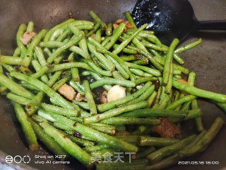 肉片烧豆角步骤7