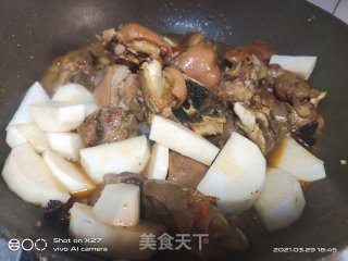 猪脚萝卜炖步骤5