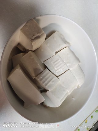 红烧鸡肉豆腐盖烧饭步骤4